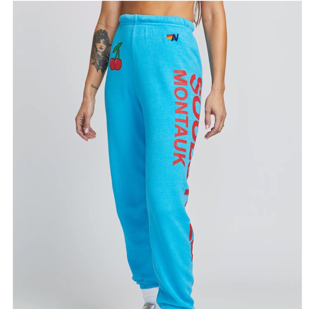 Blue Aviator Nation Sweatpants